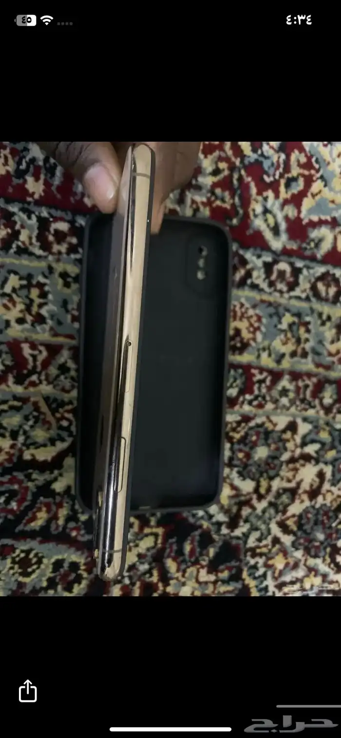 ايفون Xsخرده بس كل شي شغال إلى الشاشه 0