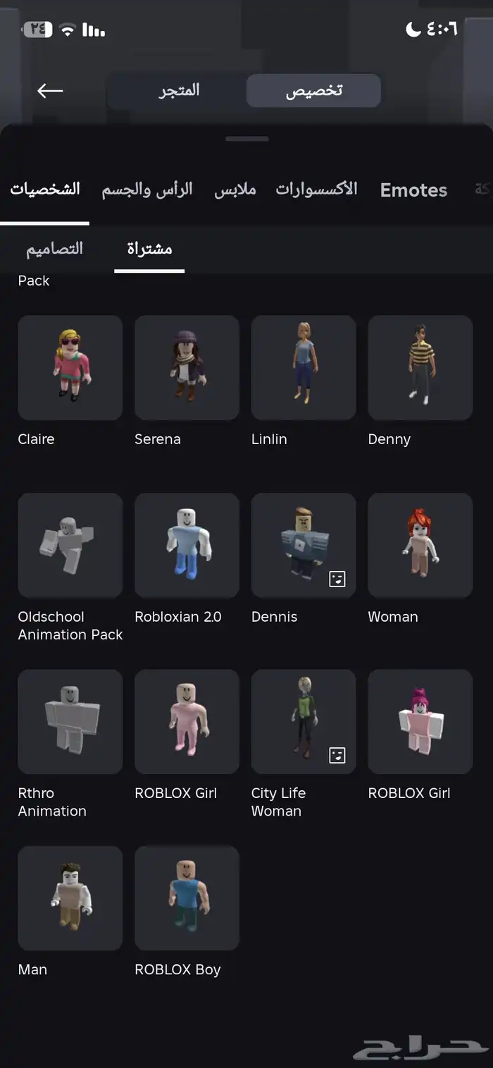 حساب روبلوكس متكامل 24