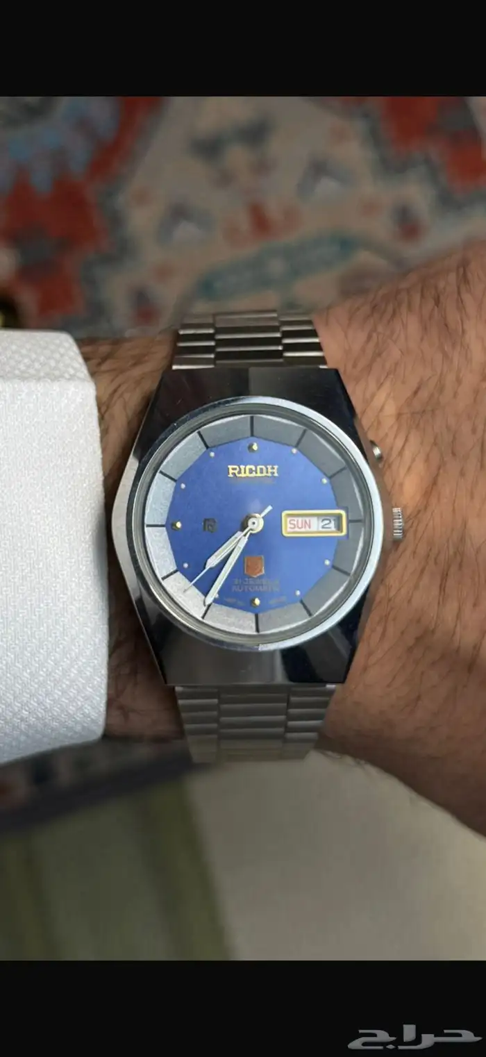 ساعة Ricoh Crystal ريكو اليابانية 5