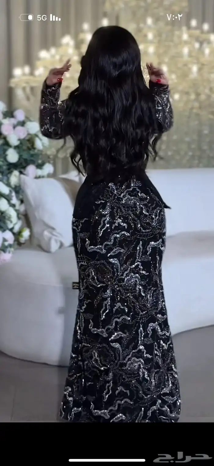 فستان مصممه كويتيه 5