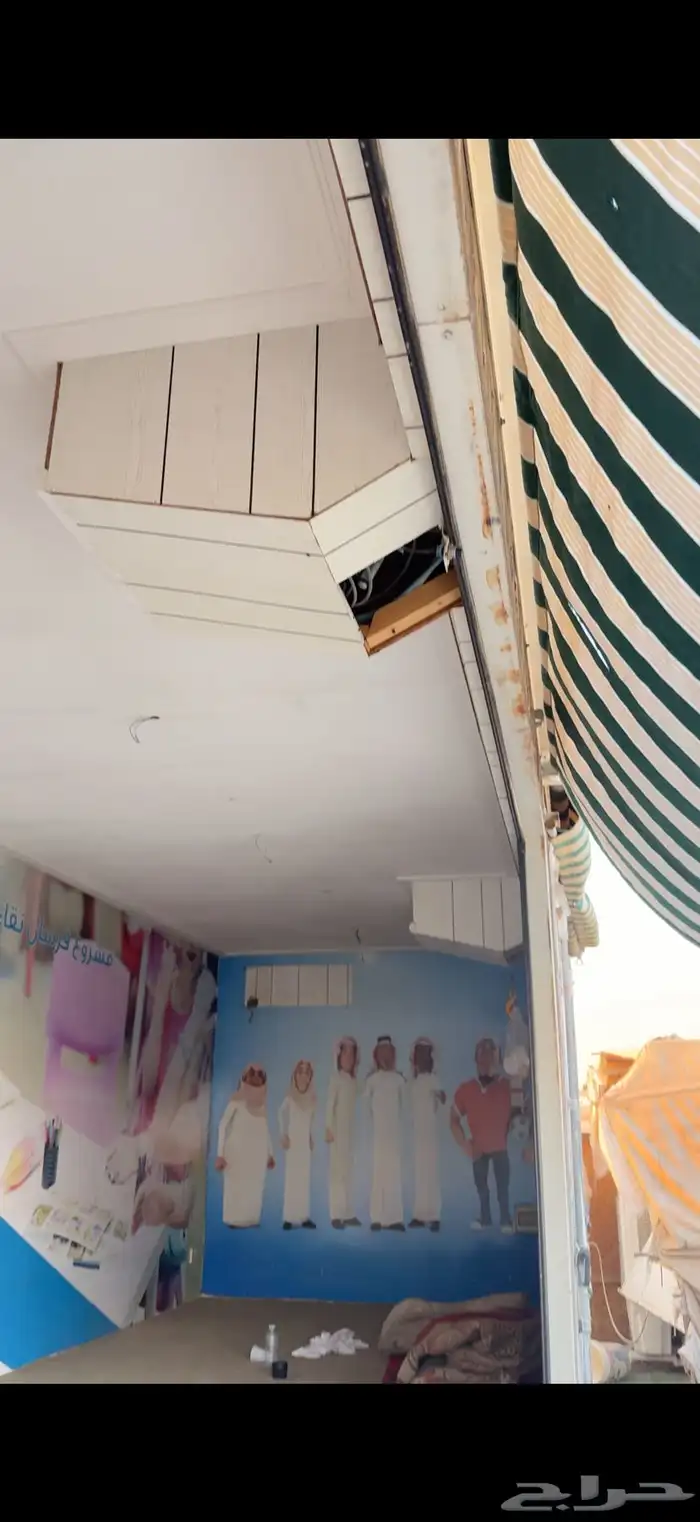 صندوق كرافان شاحنة جلسة ومكتب 7