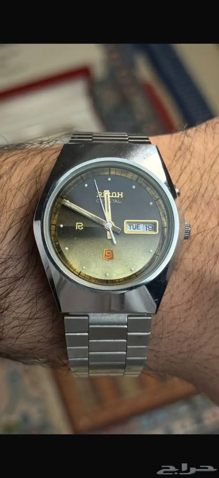 ساعة Ricoh Crystal ريكو اليابانية 2