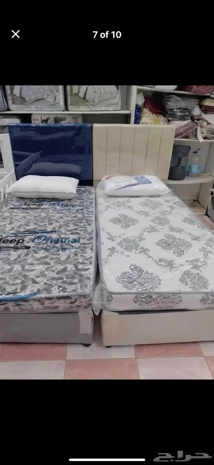 new single bed   wardrobesجديد مفرد سرير و دولاب 6
