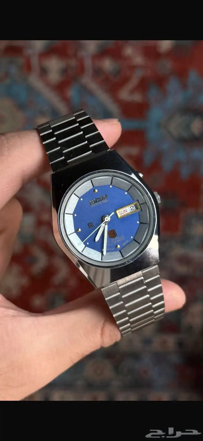 ساعة Ricoh Crystal ريكو اليابانية 4