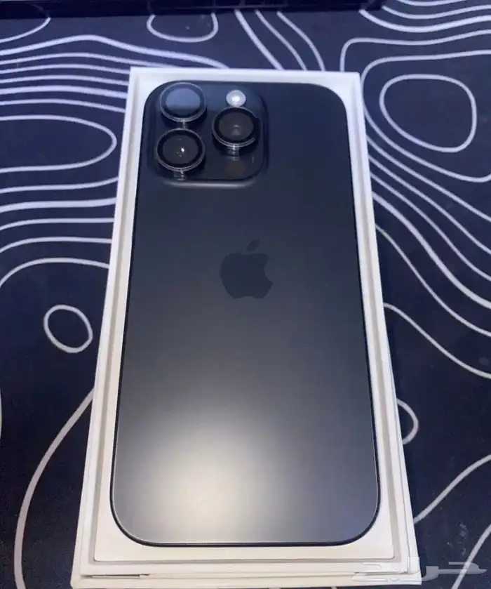 ايفون 16 برو اسود تيتانيوم 256 جيجابايت. 0