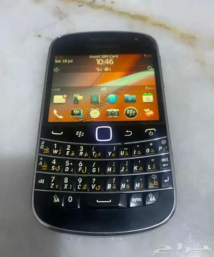 البيع جوال بلاك بيري نضيف اخو الجديد 0