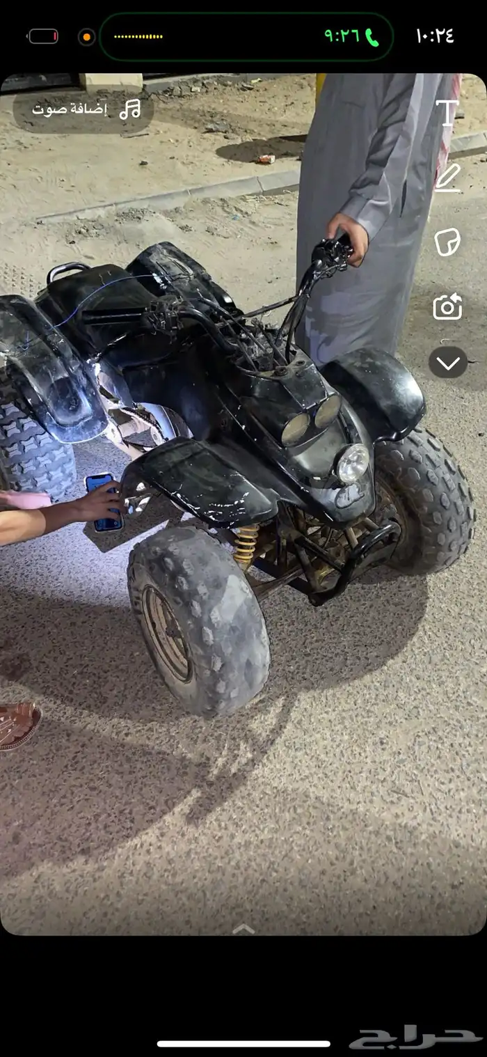 للبيع دباب اربع كفرات الموقع الدوادمي ليوجد توصيل 0