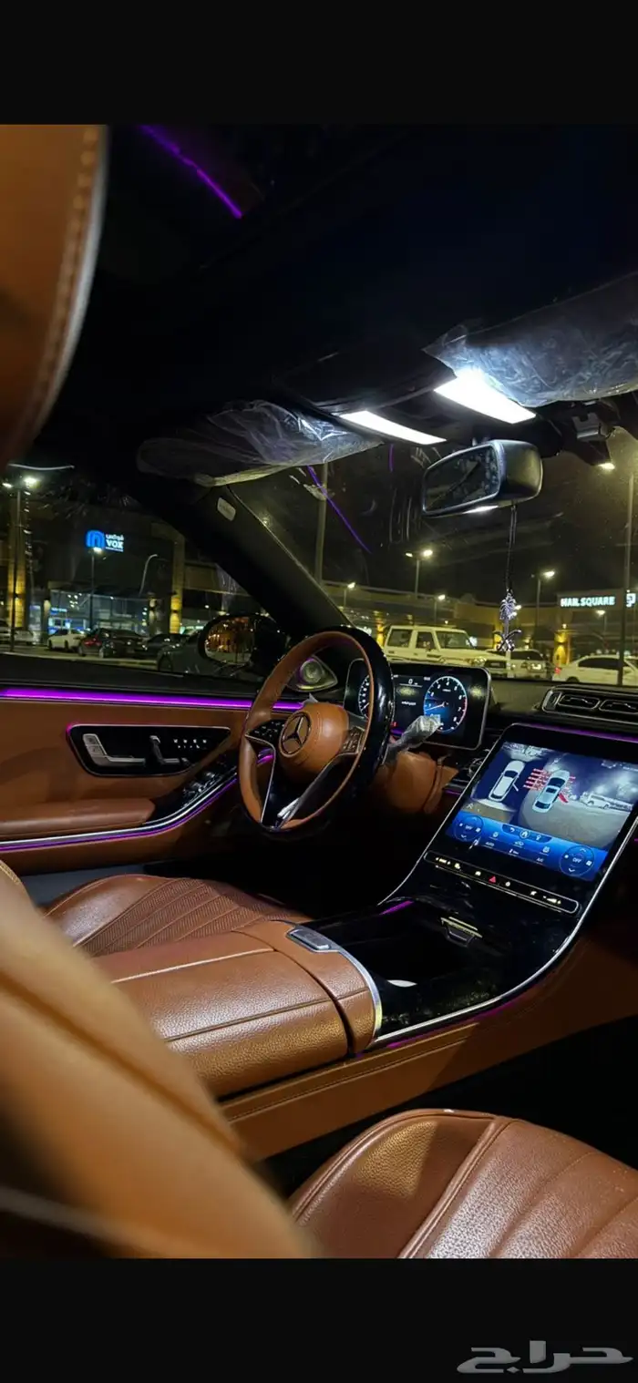 مرسيدس s350 محوله كامل داخلي خارجي الى 2024 15