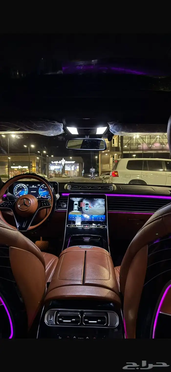 مرسيدس s350 محوله كامل داخلي خارجي الى 2024 13