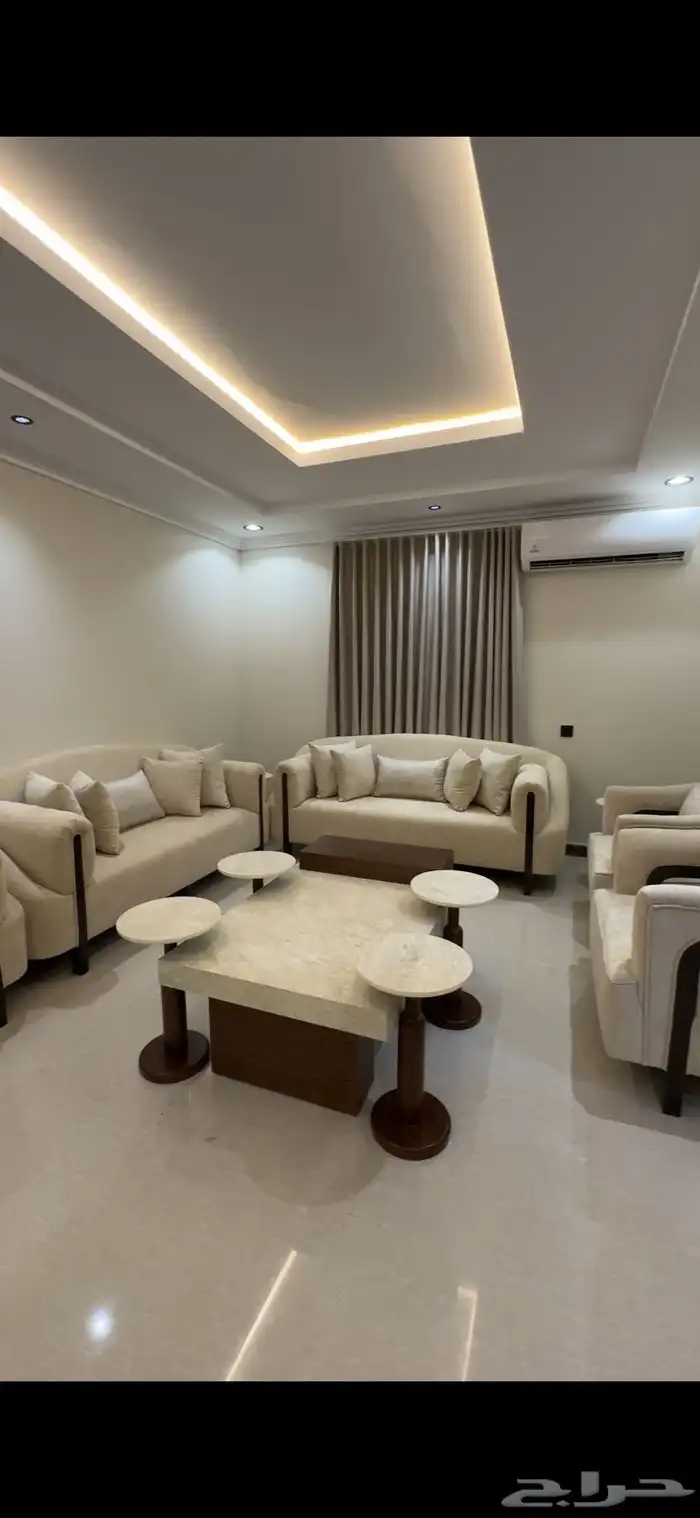 كنب طاولة سفرة طقم طاولات 3