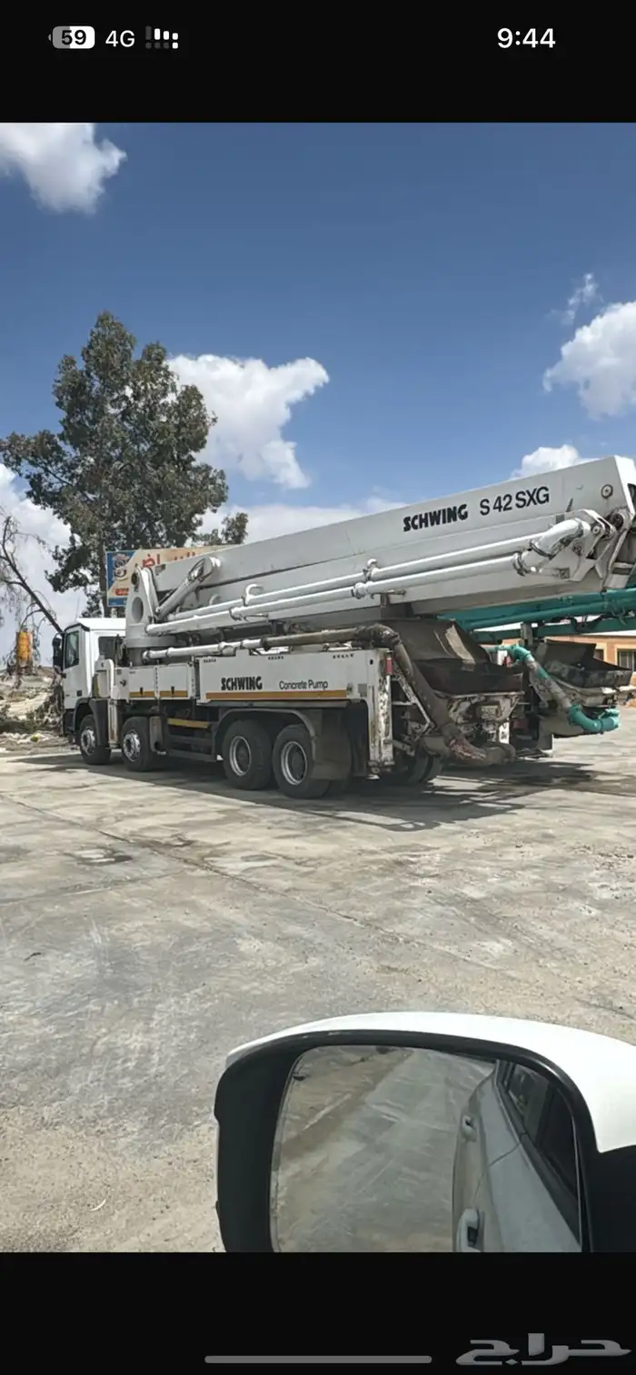 مضخه خرسانه شونق 42 متر موديل 2008 0