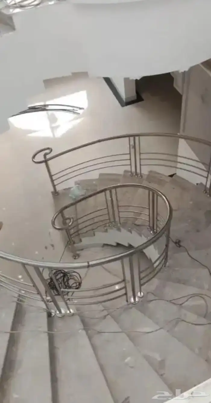 درابزين أستيل زاوية لمسه 24