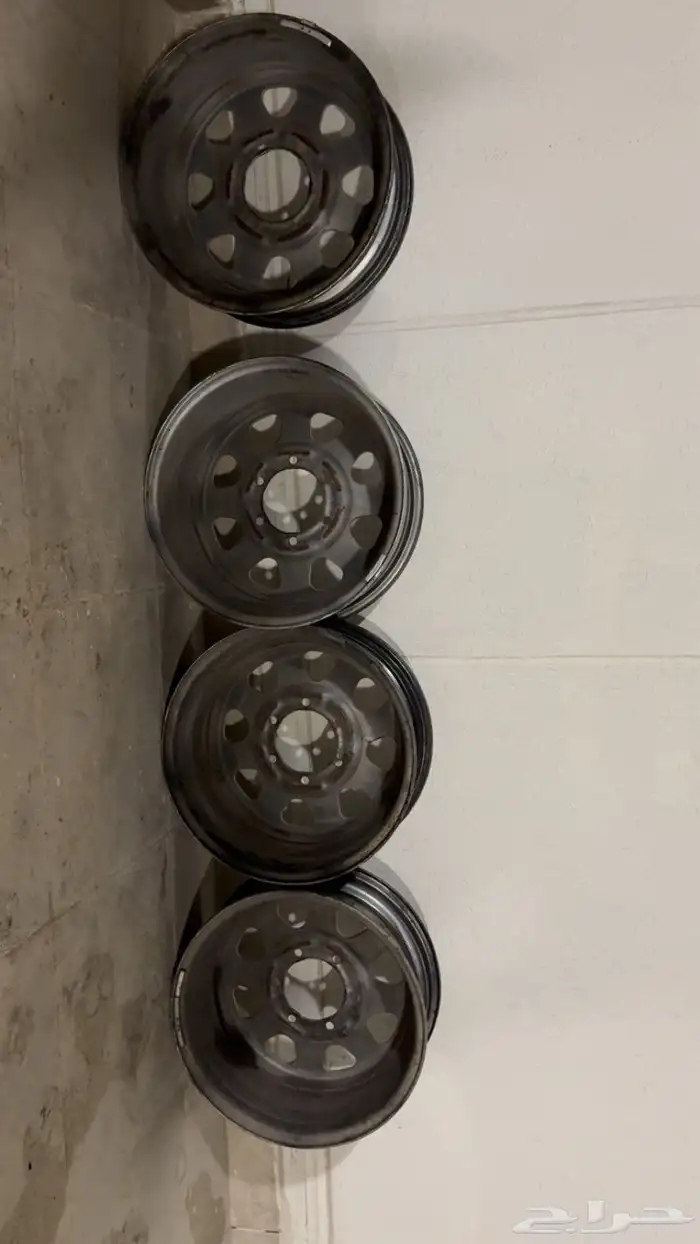 جنوط باترول 2005 ستاندر اصلية نظيفة مقاس 16 ست بلوط 5