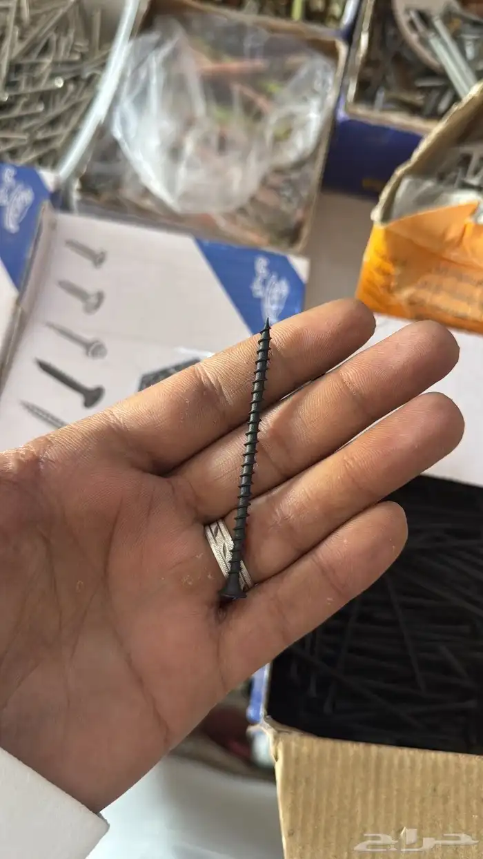 كميات ديكور ابواب حديد مسامير مقاسات مختلفة 6