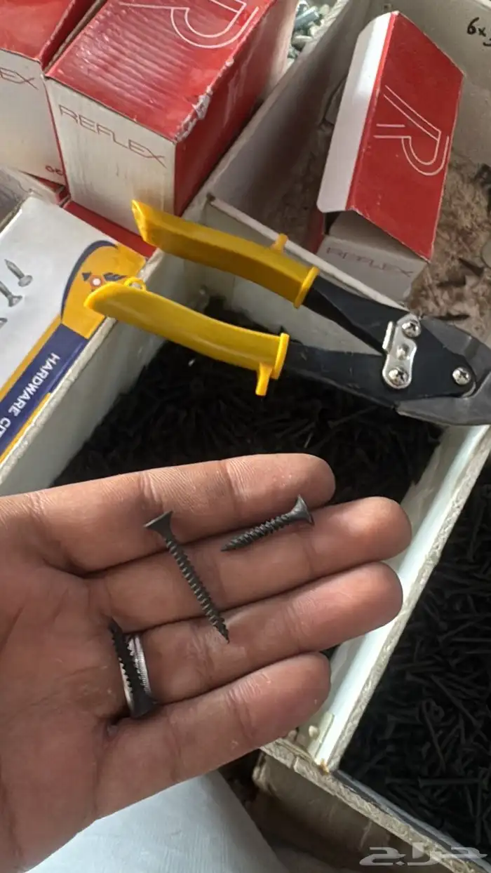 كميات ديكور ابواب حديد مسامير مقاسات مختلفة 5