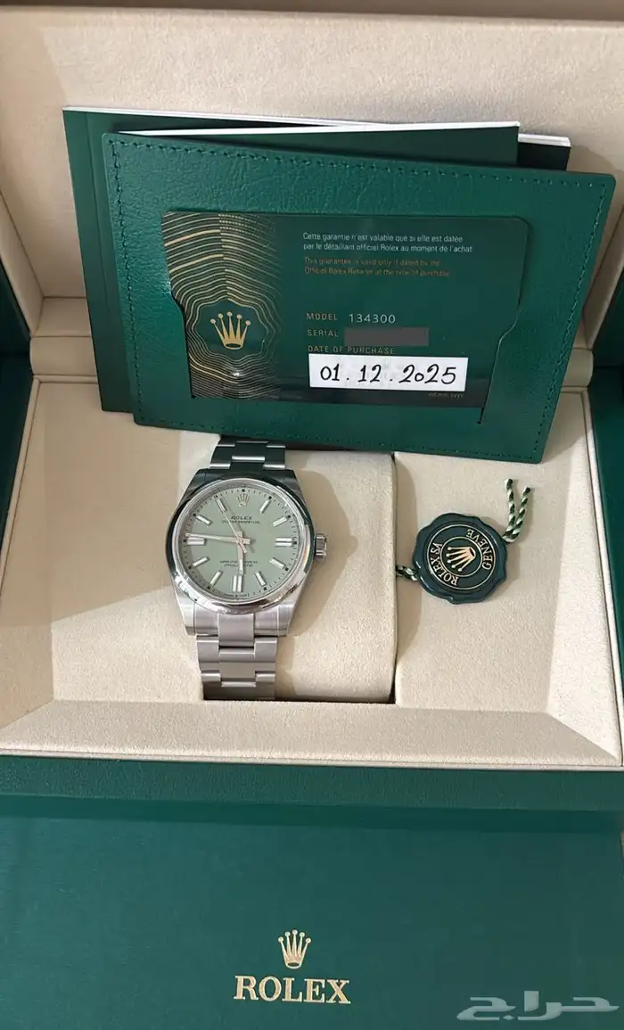 ساعه رولكس اصليه OP 0