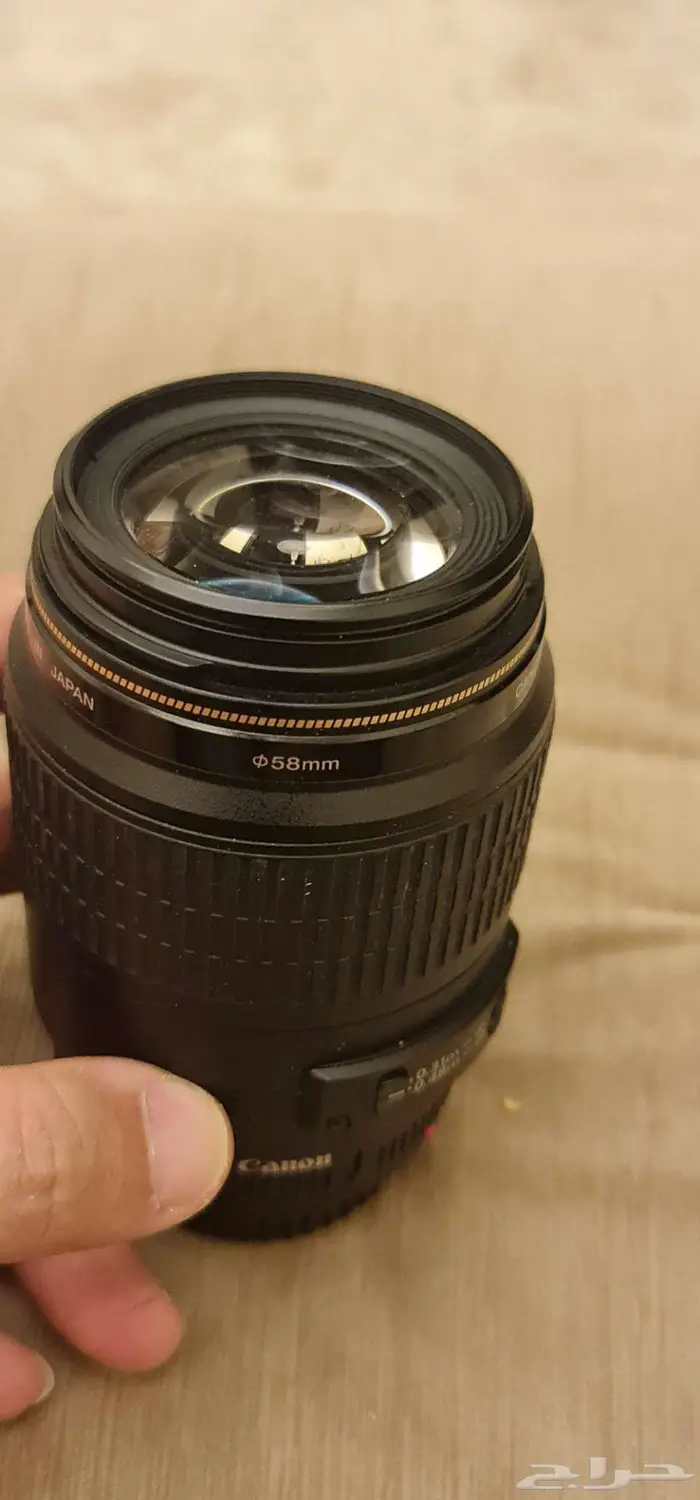 عدسة كانون ماكرو 100mm canon ذهبي 4