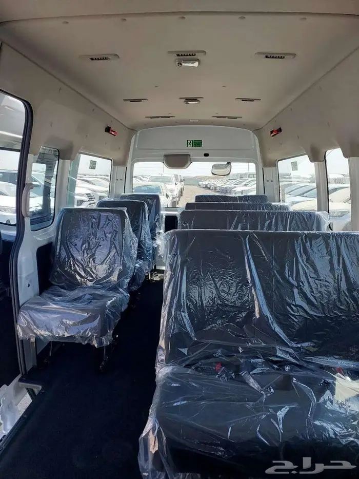 نيسان باص اورفان 13 راكب بنزين سقف عالي 2024 خليجي 7