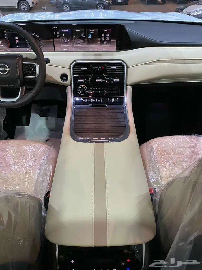 نيسان باترول بلاتنيوم 2025 اسود توين تربو خليجي عماني 22