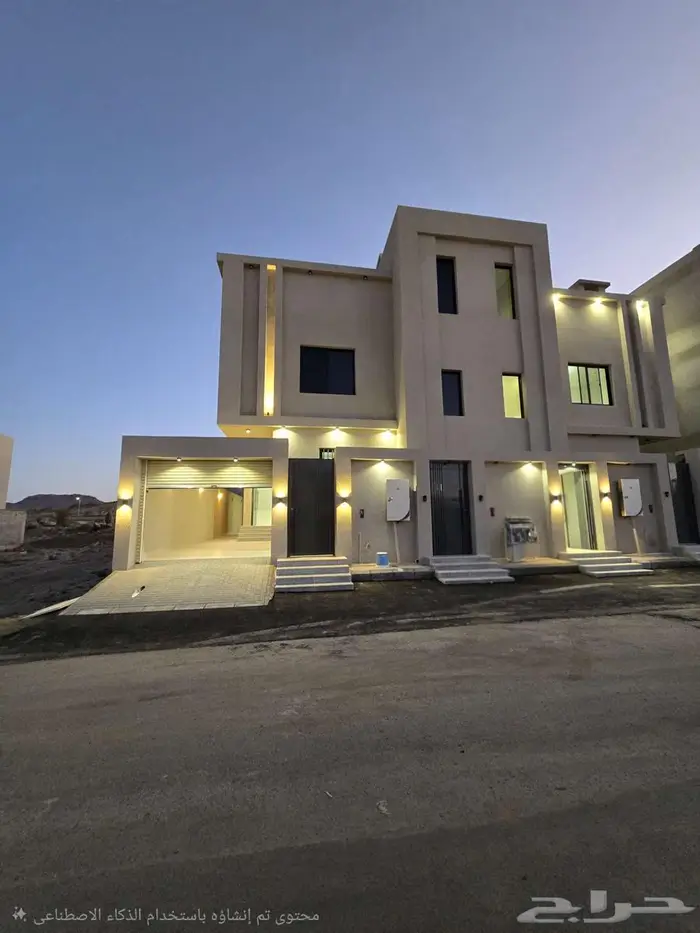 للبيع دور أرضي 6غرفVIP حوش ومدخل سياره من 550 ألف بأحد رفيده 1