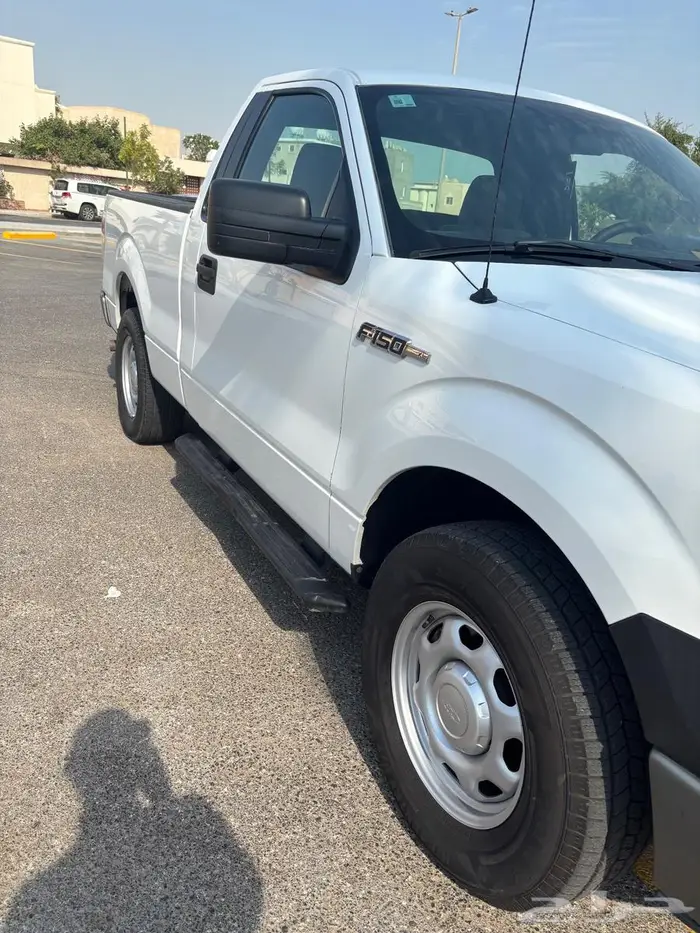 فورد f150 موديل 2013 بدون دبل 8 سلندر ابيض 1