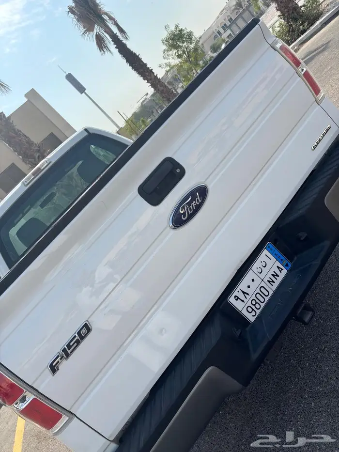 فورد f150 موديل 2013 بدون دبل 8 سلندر ابيض 3