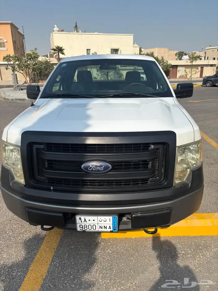 فورد f150 موديل 2013 بدون دبل 8 سلندر ابيض 0