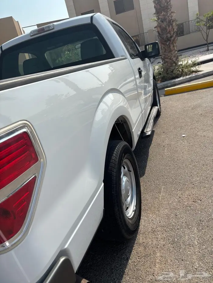 فورد f150 موديل 2013 بدون دبل 8 سلندر ابيض 5