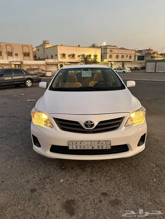 كورلا ابيض 2013 وكالة 1