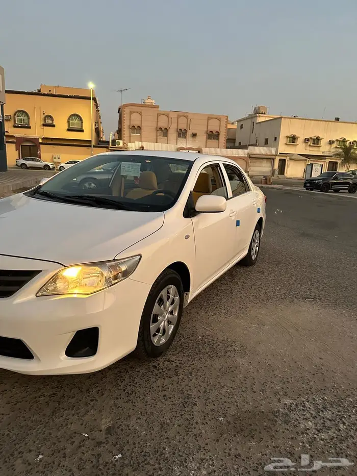 كورلا ابيض 2013 وكالة 3