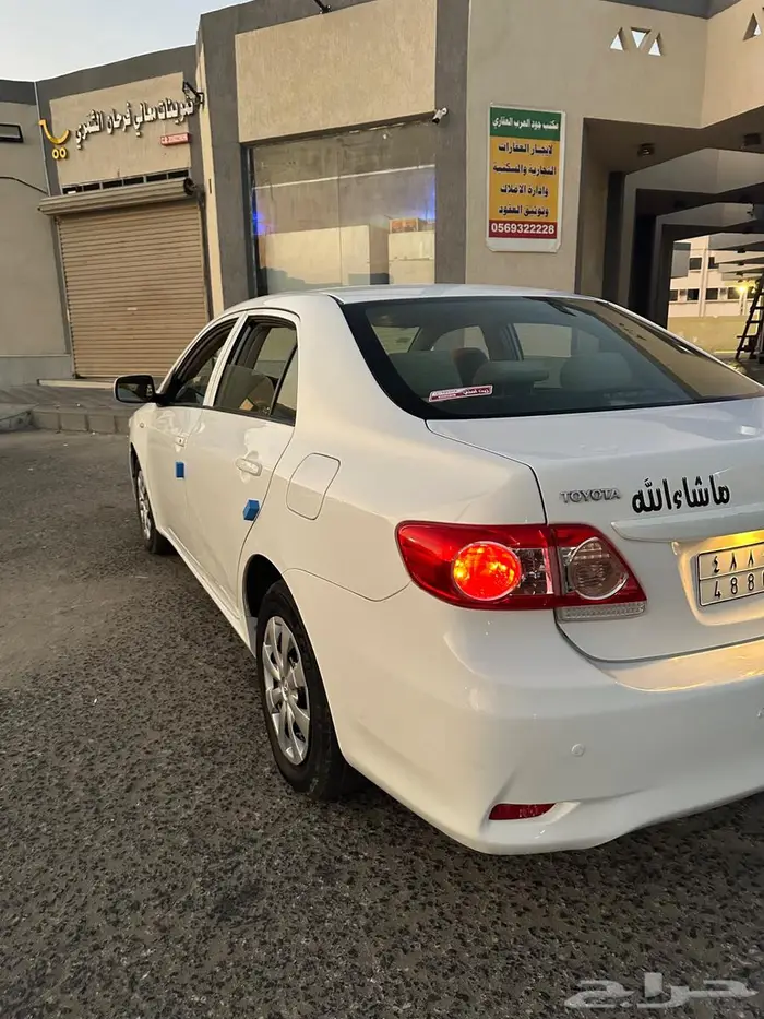 كورلا ابيض 2013 وكالة 13