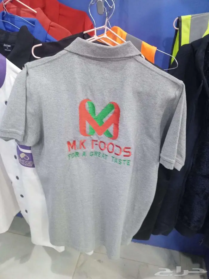 طباعة و تطريز على الزي الموحد و انواع الملابس 12