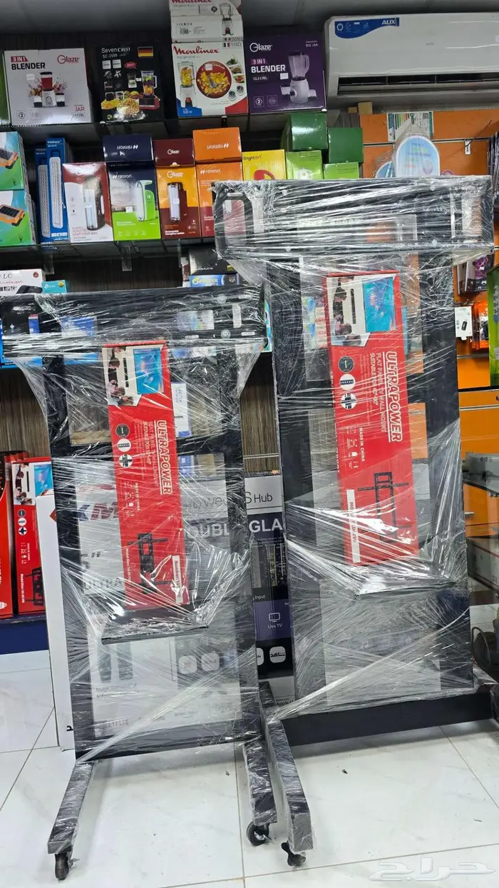 بيع عرض شاشات 144هرتز 4K QLED تلفزيون سمارت توصيل ذكيه جوده 23