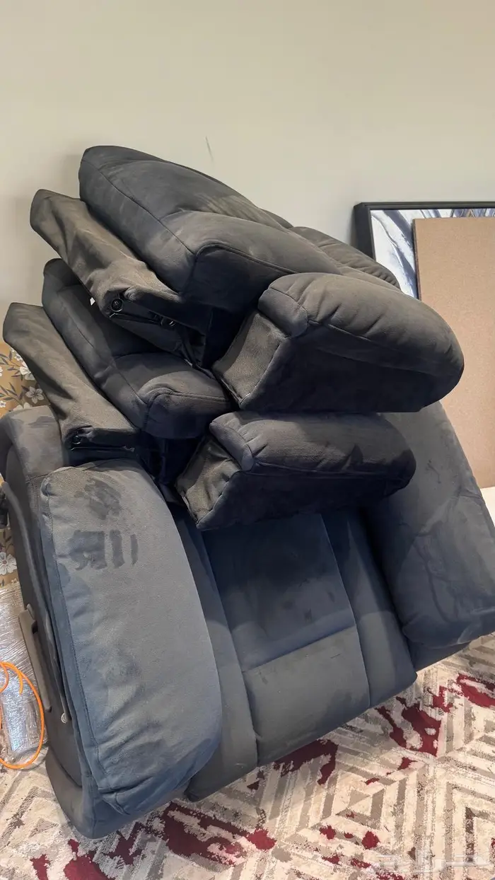 البيع بالكامل  مكيفين سبليت وثلاجة وكنبات استرخاء الخ 1