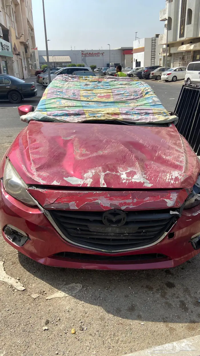 مازدا 3 للبيع تشليح او استخدام بعد اصلاحها 2