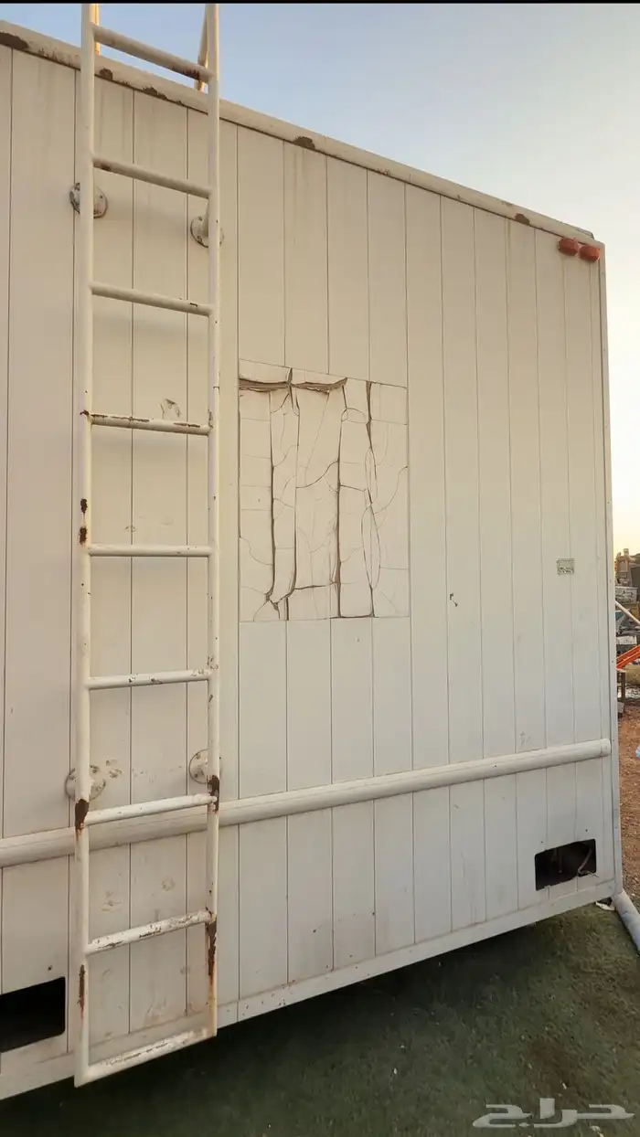 صندوق كرافان شاحنة جلسة ومكتب 0