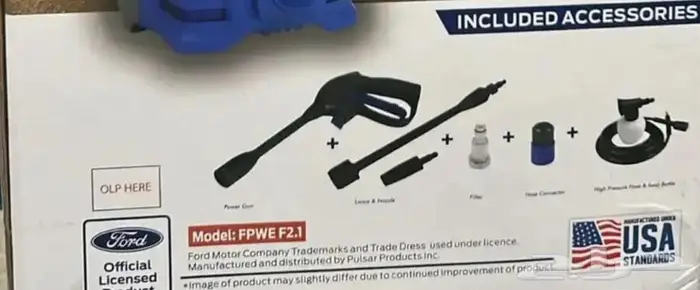 مضخة غسيل سيارات 135 بار من شركة فورد الأمريكية جديد 2