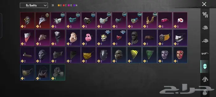 حساب ببجي لفل 62 سكار الجوكر كيل مسج 13