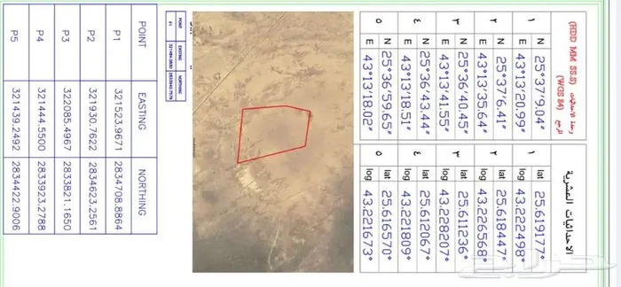مزرعة للبيع الاسامر قريبة من طريق مكة القصيم واحد كليو 0