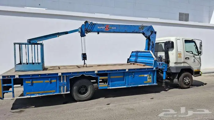 Boom truck for rent jeddah 7