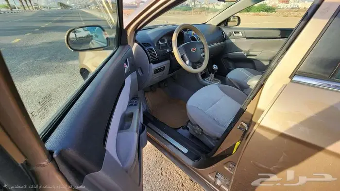 جيلي اميجراند 2014 مكينة جير على الشرط 8