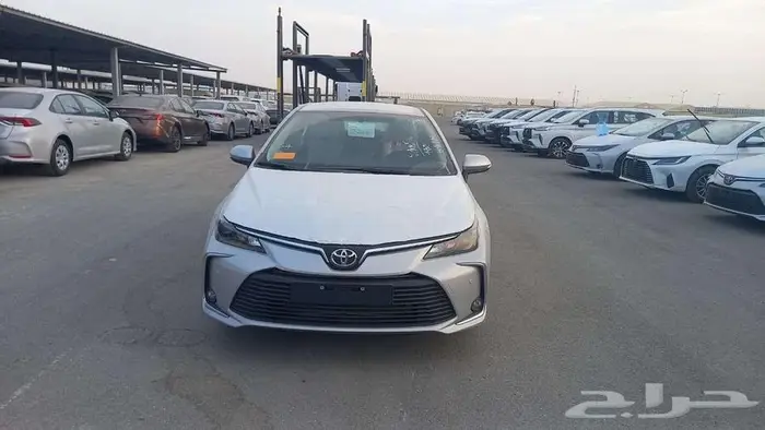 تويوتا كورولا 1.5 مطور جنوط فضي بنزين 2026 خصم خاص 0