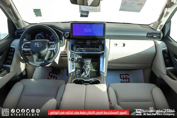 تويوتا لاند كروزر VXR 2025 اقساط بنوك وشركات 18