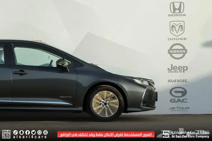 تويوتا كورلا XLI جنوط محرك 2.0 2025 اقساط بنوك وشركات 8