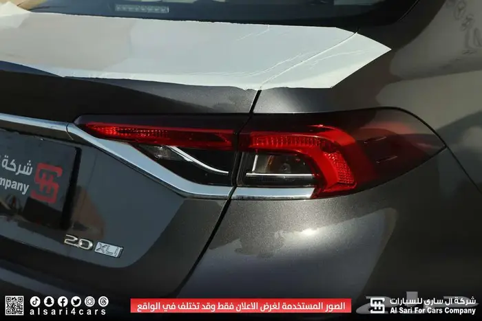 تويوتا كورلا XLI جنوط محرك 2.0 2025 اقساط بنوك وشركات 13