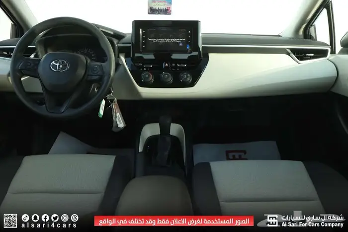 تويوتا كورلا XLI جنوط محرك 2.0 2025 اقساط بنوك وشركات 14