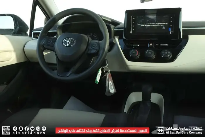 تويوتا كورلا XLI جنوط محرك 2.0 2025 اقساط بنوك وشركات 15