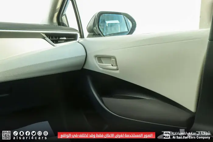 تويوتا كورلا XLI جنوط محرك 2.0 2025 اقساط بنوك وشركات 16