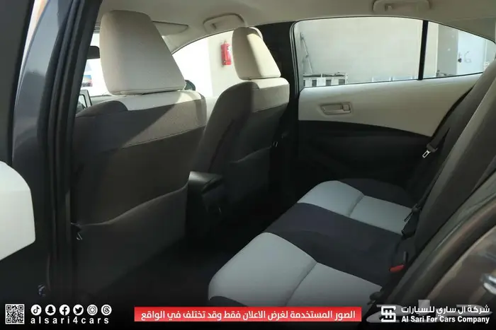 تويوتا كورلا XLI جنوط محرك 2.0 2025 اقساط بنوك وشركات 20