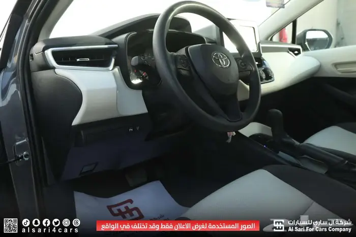 تويوتا كورلا XLI جنوط محرك 2.0 2025 اقساط بنوك وشركات 21